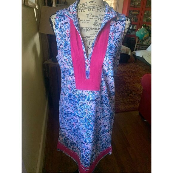 Simply Southern Leaf Print Tunic Dress - Picture 6 of 6